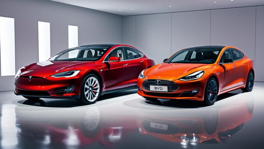 Tesla VS BYD